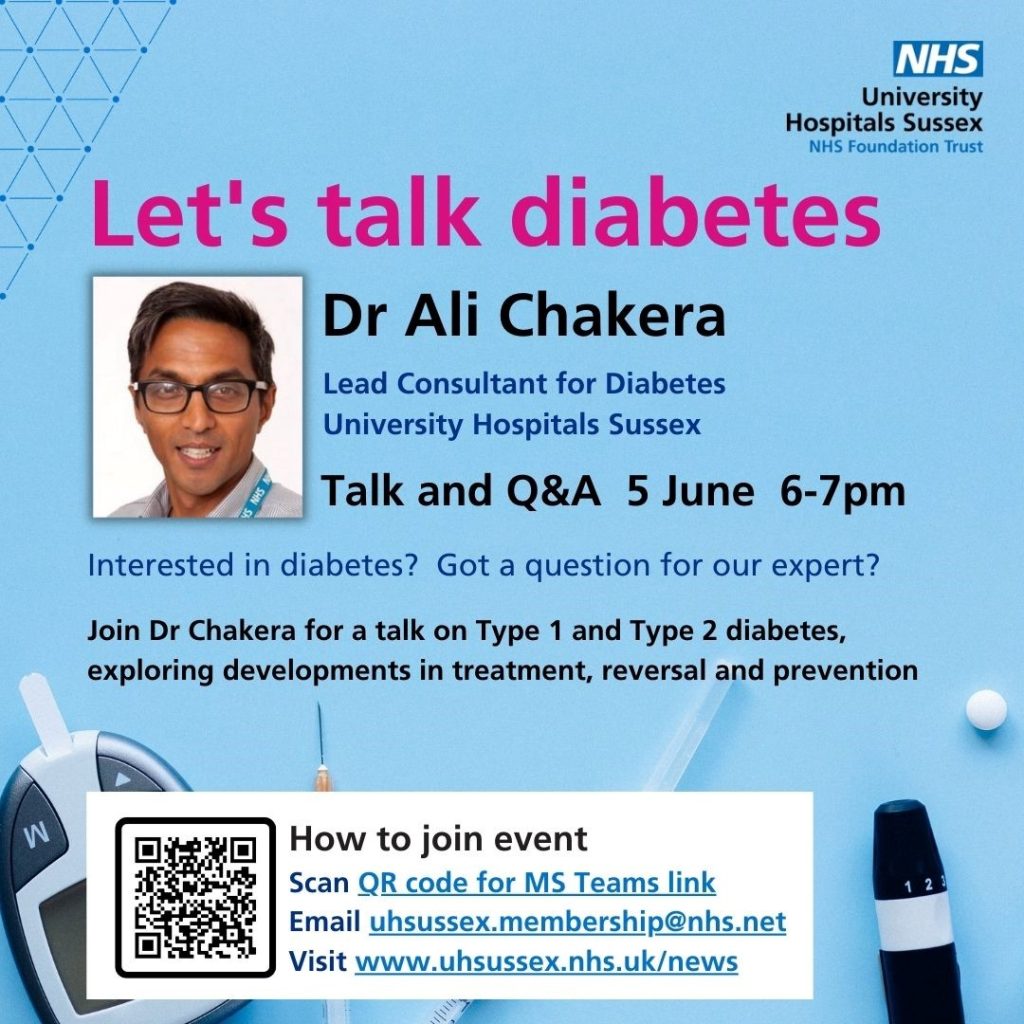 Dr Chakera - diabetes event