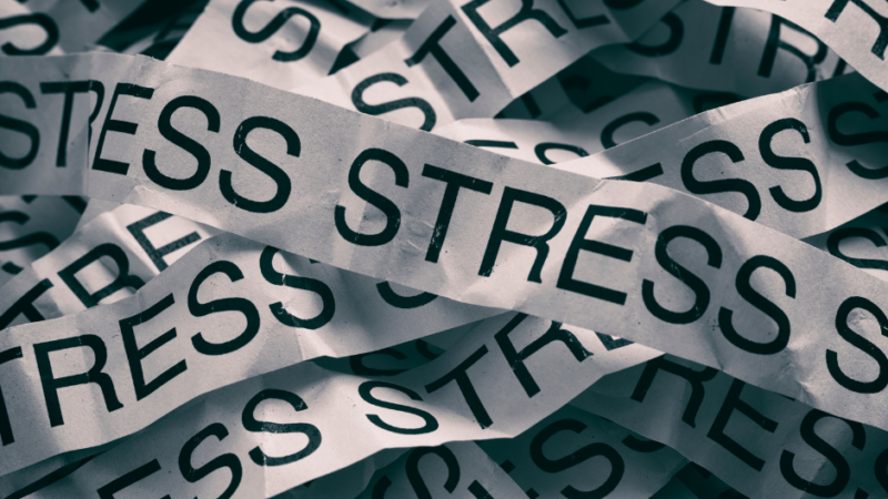 Image of the word STRESS