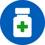 Icon of a bottle of pills