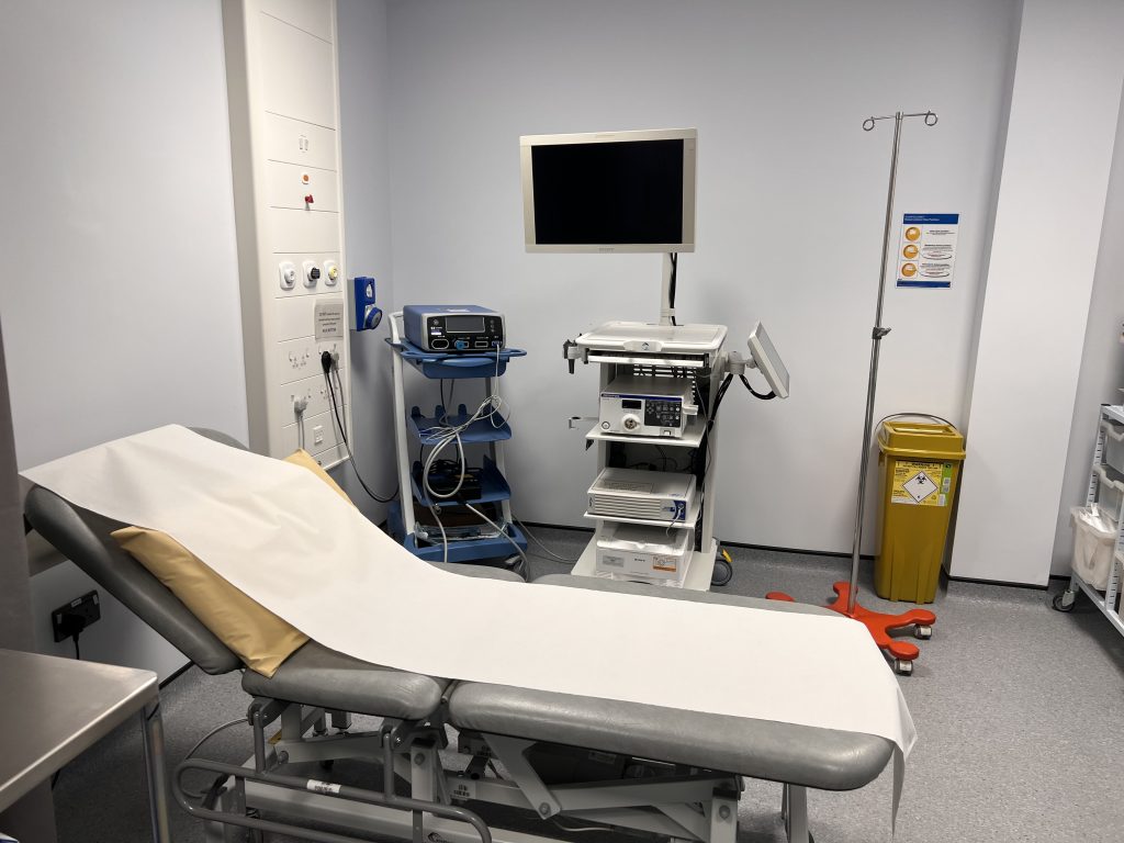 procedure room within the unit