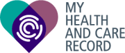 My Health and Care Record logo