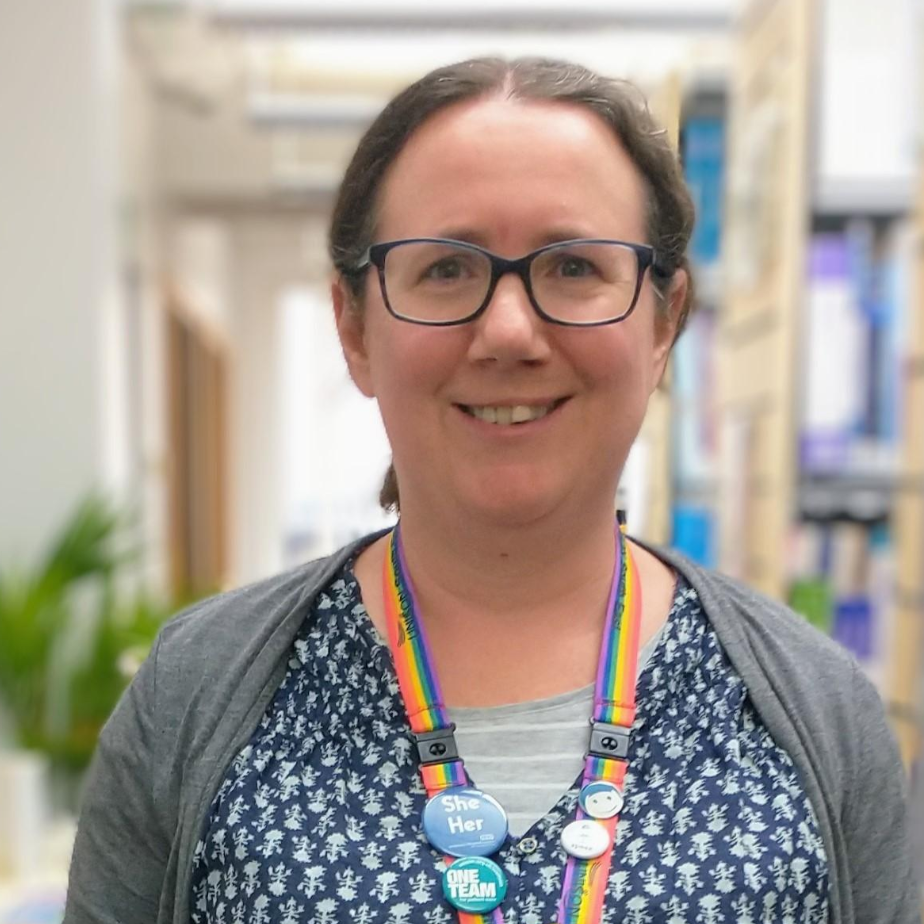 Photograph of staff member