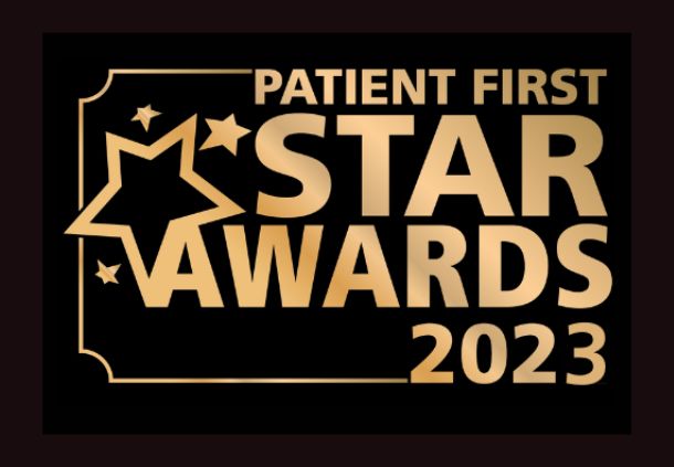 Patient First STAR Awards 2023 logo