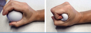 Hand and soft ball exercises