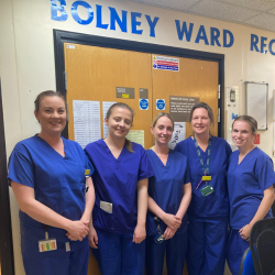 Image of midwives on Bolney Ward at Princess Royal Hospital