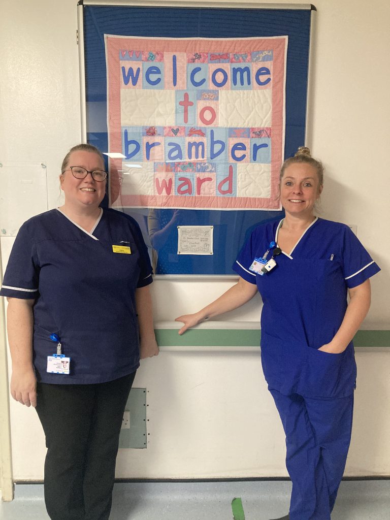 Image of midwives on Bramber Ward Worthing Hospital