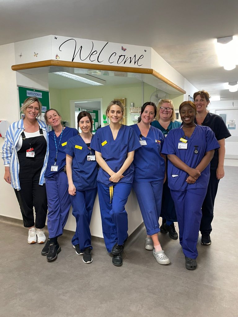 Image of midwives at Royal Sussex County Hospital