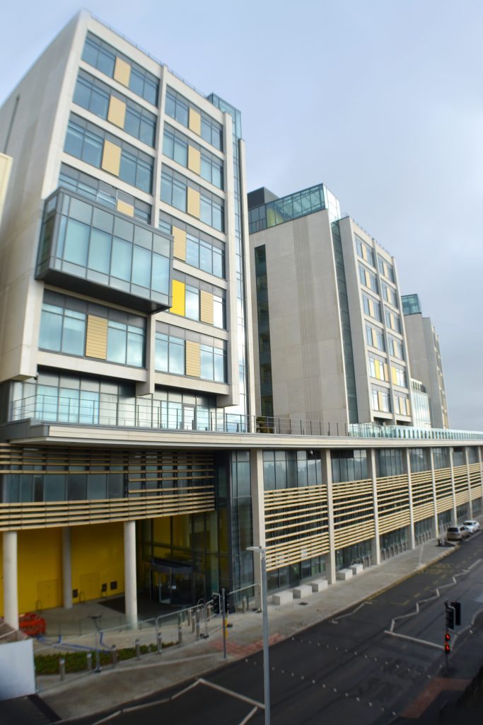 Front entrance of the Louisa Martindale Building