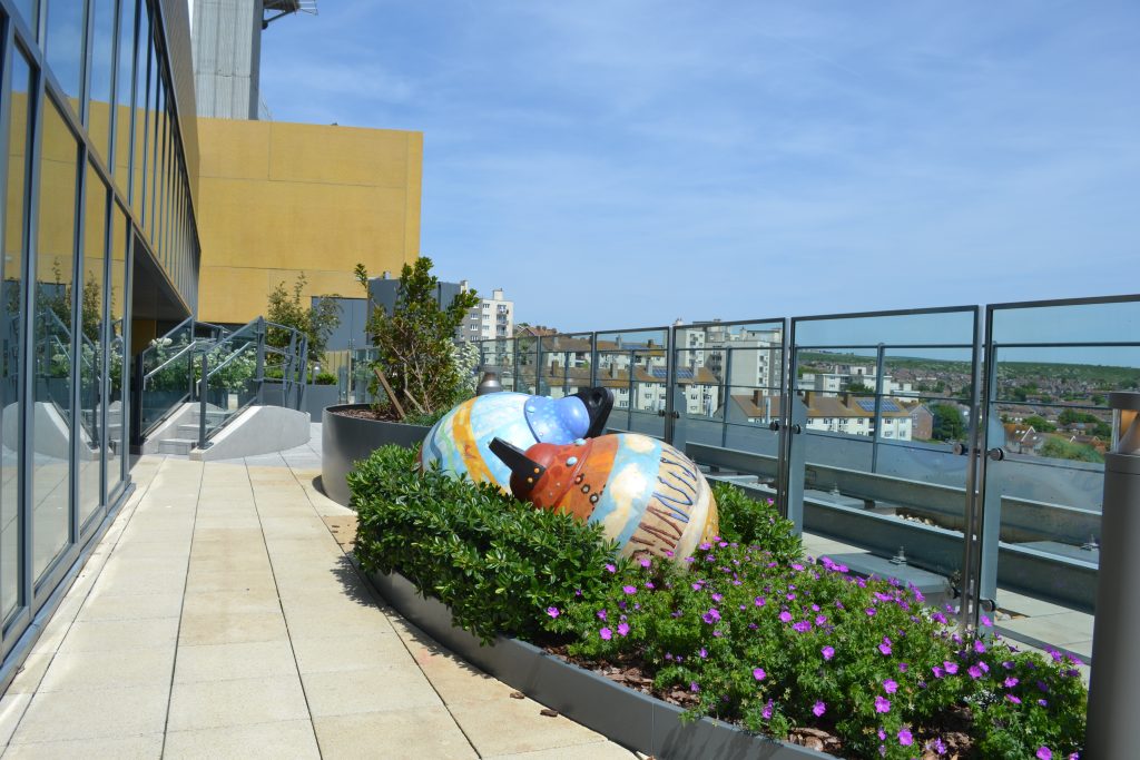 Rehabilitation Terrace on level 10