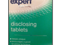 Disclosing tablets package