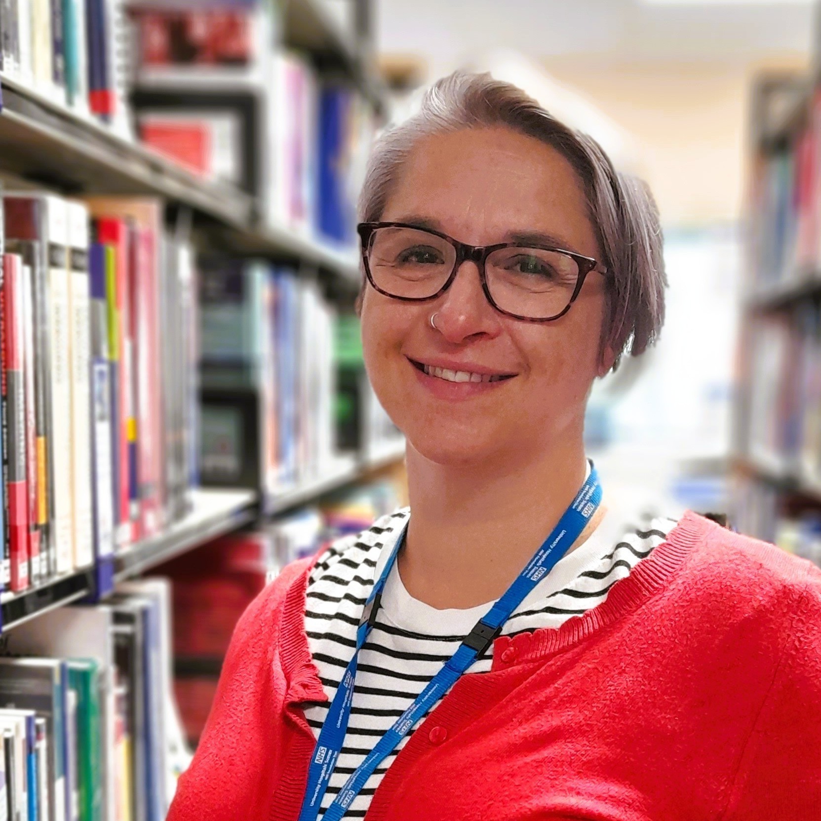 Photograph of staff member