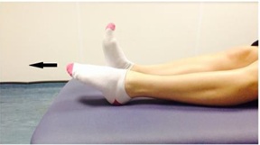 pointing toe
