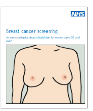 Breast cancer leaflet