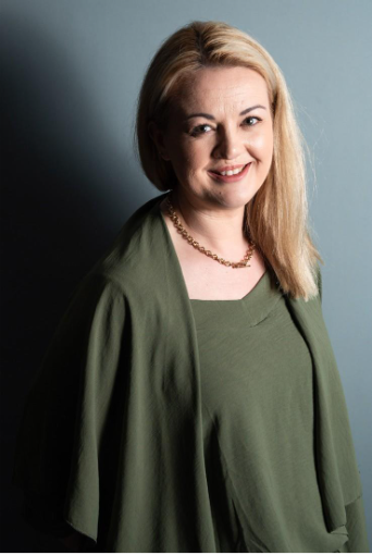 A woman with a Cleft lip