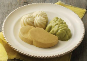 showing a pureed food meal.