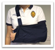 Figure 1. a shoulder sling  