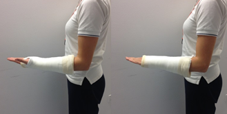 this exercise with your elbow at your side and bent to 90 degrees