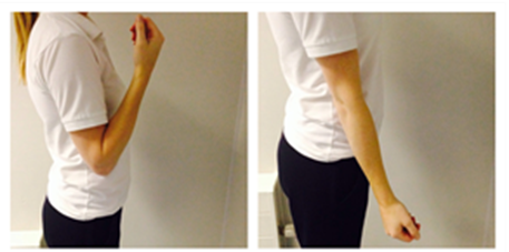 Elbow straighten exercises.