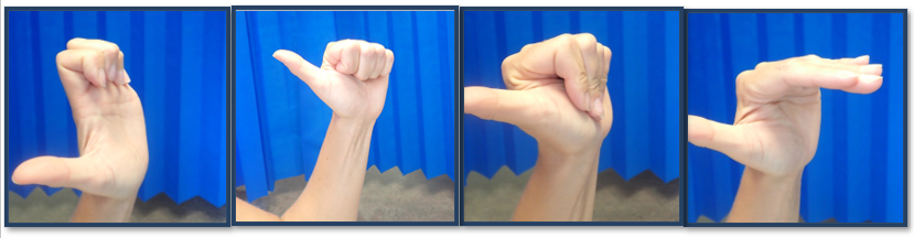 Finger exercises.