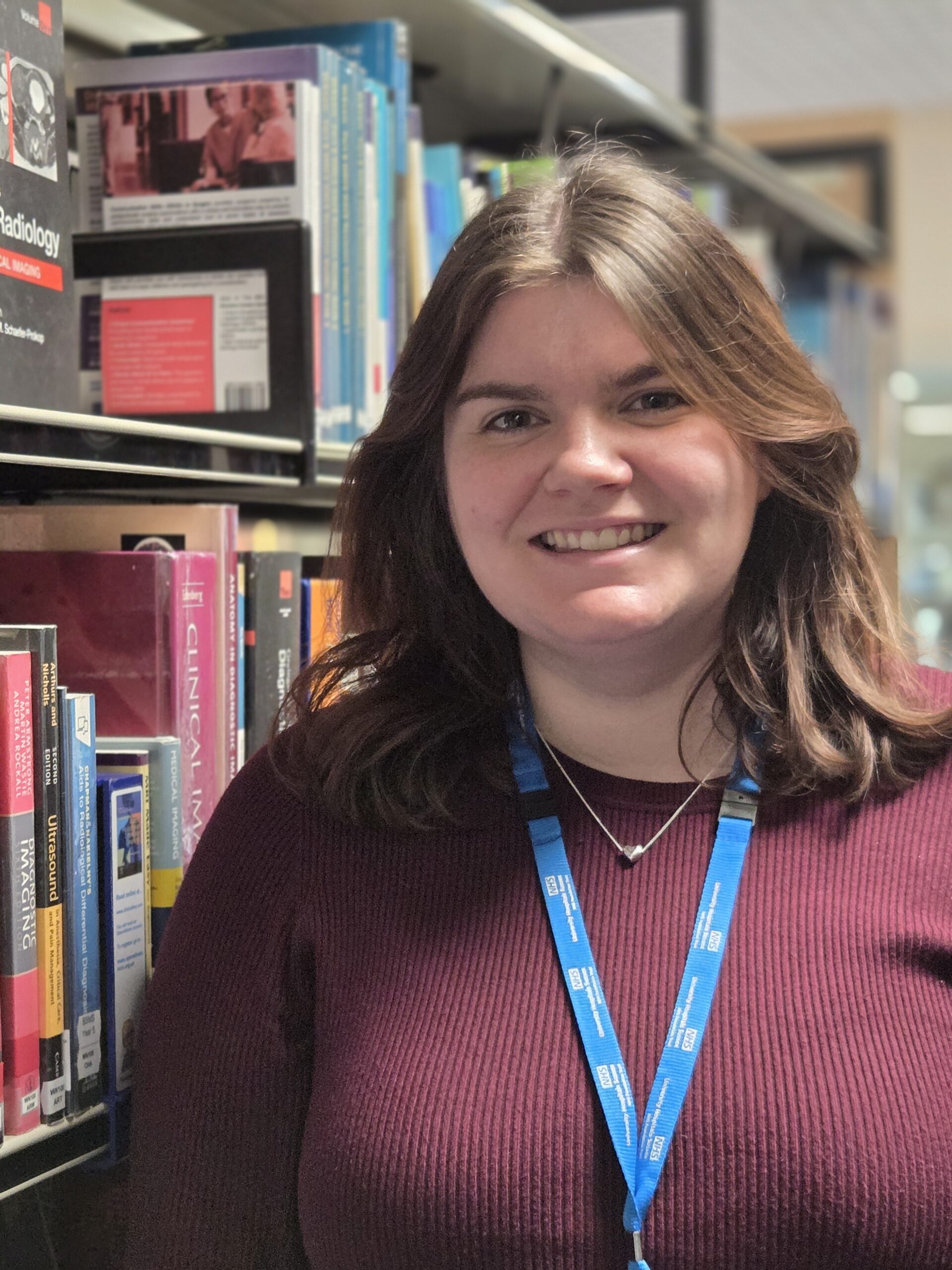 Staff member Charlotte Day