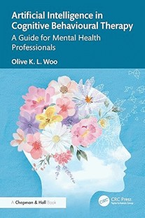 Cover of our ebook of the month which is called Artificial Intelligence in Cognitive Behavioural Therapy