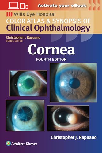 Cover of the book 'Cornea' which is our book of the month
