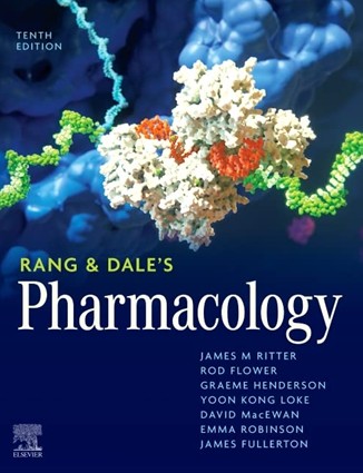 Cover of our journal of the month which is Rang and Dale's Pharmacology