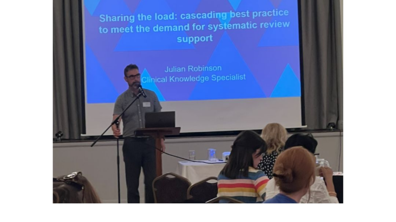 Julian Robinson at Conference