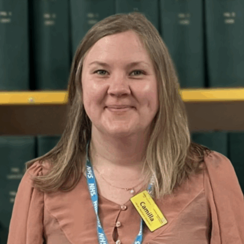 Photograph of staff member