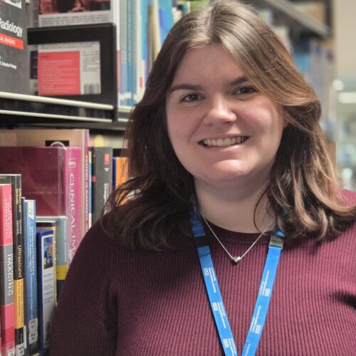 Staff member Charlotte Day