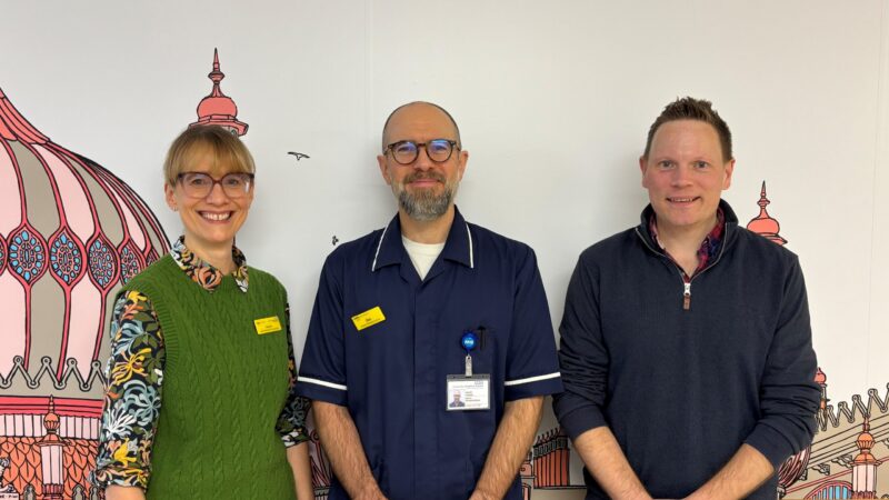 Rachel, Dan and Andrew