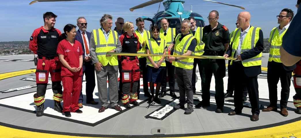 Helipad opening