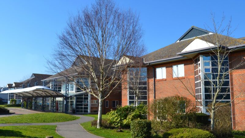 Photograph of St Richard's Hospital