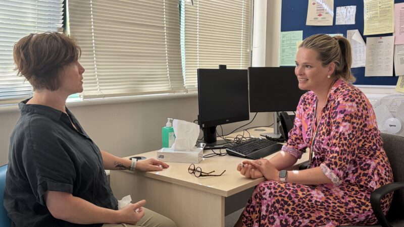 Photo of a consultation