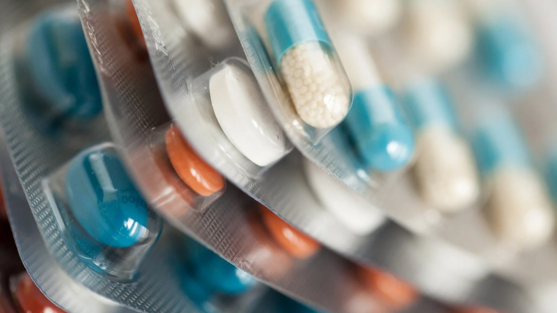 Image of packets of antibiotics