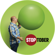 Stoptober - Stop smoking poster